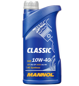 Ulei motor MANNOL Classic 10W40 MN7501-1, volum 1 litru, sintetic – imagine produs