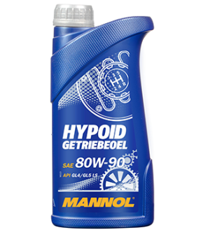 Ulei transmisie manuala MANNOL Hypoid Getriebeoel 80W90 GL-4/GL-5 LS MN8106-1, volum 1 litru, mineral – imagine produs