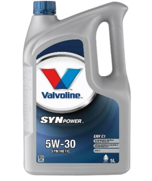 Ulei motor VALVOLINE SYNPOWER ENV C1 5W30 V530SPENVC1/5, volum 5 litri, sintetic – imagine produs