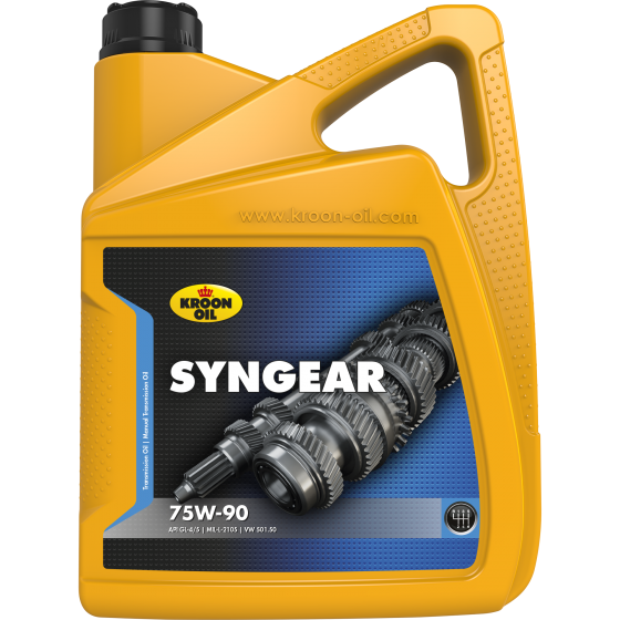 Ulei transmisie mecanica KROON OIL Syngear 75W90 34598, volum 5 litri, semi sintetic Ulei transmisie mecanica KROON OIL Syngear 75W90 34598, volum 5 litri, semi sintetic – imagine produs