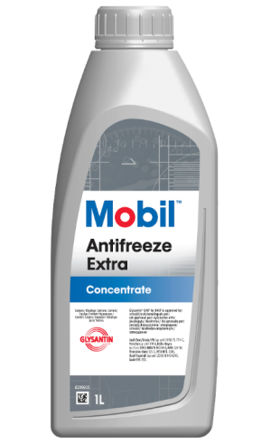 Antigel MOBIL Antifreeze Ultra G12++ 710314, rosu-violet, volum 1 litru, fara silicati, concentrat, Glysantin G40 – imagine produs