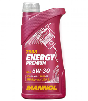 Ulei motor MANNOL Energy Premium 5W30 MN7908-1, volum 1 litru, sintetic – imagine produs