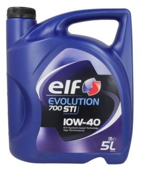 Ulei motor ELF EVOLUTION 700 STI 10W40, volum 5 litri, semi sintetic – imagine produs
