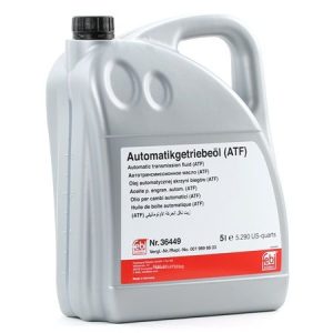 Ulei pentru cutie automata FEBI BILSTEIN ATF MB14 36449, volum 5 Iitri, rosu – imagine produs