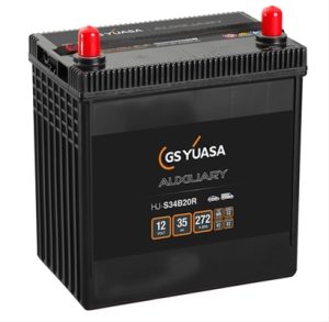 Baterie auxiliara YUASA HJ-S34B20R, 12 V, 35 Ah, 272 A, 197 x 129 x 227 mm, borna stanga + – imagine produs