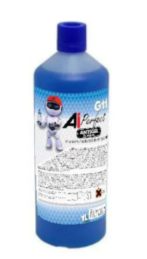 Antigel concentrat AI PERFECT G11 100AIPG111, albastru, volum 1 litru, raport diluare 1:1, temperatura minima acceptata -32 Celsius Antigel concentrat AI PERFECT G11 100AIPG111, albastru, volum 1 litru, raport diluare 1:1, temperatura minima acceptata -32 Celsius – imagine produs