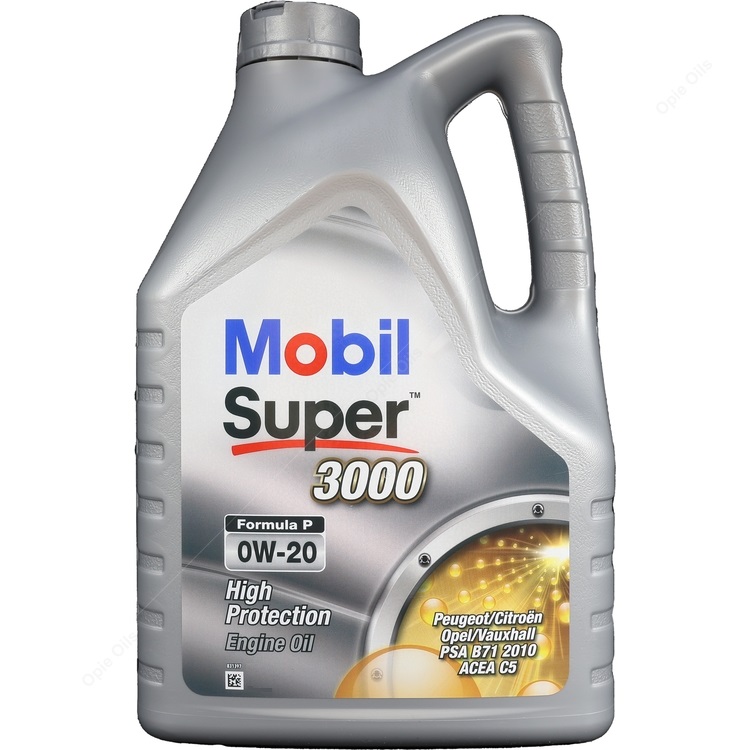 Ulei motor MOBIL Super 3000 Formula P 0W20, volum 4 litri, sintetic Ulei motor MOBIL Super 3000 Formula P 0W20, volum 4 litri, sintetic – imagine produs
