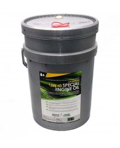Ulei motor DEUTZ FAHR SPECIAL ENGINE OIL 15W40 E9 E7 D04439652220, volum 20 litri, mineral Ulei motor DEUTZ FAHR SPECIAL ENGINE OIL 15W40 E9 E7 D04439652220, volum 20 litri, mineral – imagine produs