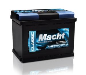 Baterie auto MACHT 25343, tensiune 12 V, amperaj 55 Ah, curent pornire 480 A, 242 x 175 x 190 mm – imagine produs