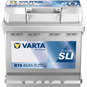 Baterie auto VARTA Dynamic SLI B19 545077030K262, 12 V, 45 Ah, 400 A, 207x175x190 mm – imagine produs