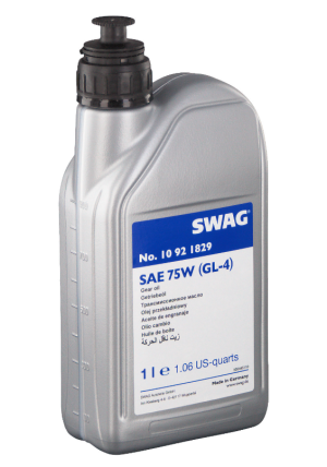 Ulei pentru cutie viteze cu cuplaj dublu DSG SWAG GL-4 10 92 1829 75W, culoare galben, volum 1 litru – imagine produs