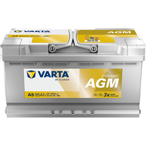Baterie auto VARTA Dynamic AGM A5 595901085K262, tensiune 12 V, amperaj 95 Ah, curent pornire 850 A Baterie auto VARTA Dynamic AGM A5 595901085K262, tensiune 12 V, amperaj 95 Ah, curent pornire 850 A – imagine produs