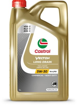 Ulei motor camion CASTROL VECTON Long Drain 5W30 FA4/F01, volum 5 litri, sintetic – imagine produs