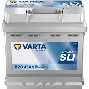 Baterie auto VARTA Dynamic SLI B20 545413040K262, 12 V, 45 Ah, 400 A, 207x175x190 mm, borna inversa stanga + – imagine produs