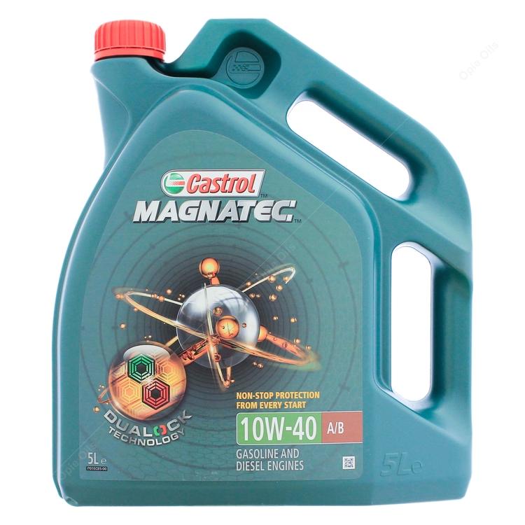 Ulei motor CASTROL Magnatec A3/B4 (A/B) 10W40, volum 5 litri, sintetic Ulei motor CASTROL Magnatec A3/B4 (A/B) 10W40, volum 5 litri, sintetic – imagine produs