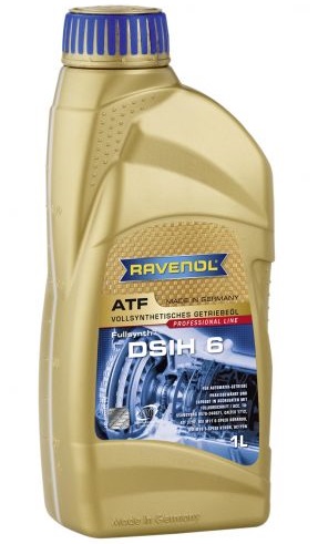 Ulei pentru transmisie automata RAVENOL ATF DSIH 6 1211133-001, rosu, volum 1 litru, sintetic – imagine produs