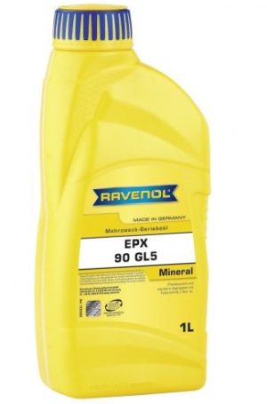 Ulei transmisie RAVENOL GETR EPX 90 GL5 1223202-001, volum 1 litru, mineral Ulei transmisie RAVENOL GETR EPX 90 GL5 1223202-001, volum 1 litru, mineral – imagine produs