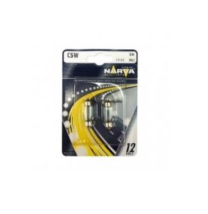 Set 2 becuri C5W 12 V, blister, NARVA 17125NVAB2 – imagine produs