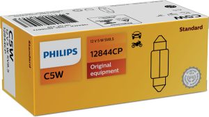 Bec auto plafoniera C5W 12 V, SV8,5, PHILIPS 12844CP – imagine produs