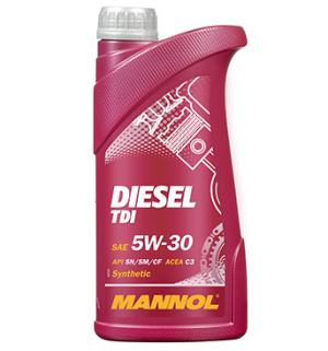 Ulei motor MANNOL Diesel TDI 5W30 MN7909-1, volum 1 litru, sintetic – imagine produs