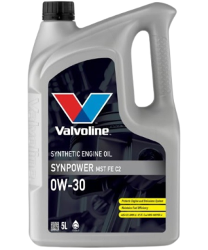 Ulei motor VALVOLINE SYNPOWER MST FE C2 0W30 V030SPMSTFEC2/5, volum 5 litri, sintetic – imagine produs