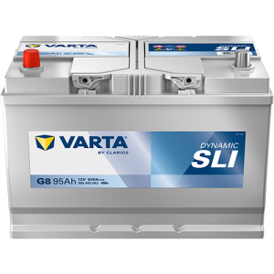 Baterie auto VARTA Dynamic SLI 595405083K262, 12 V, 95 Ah, 830 A, Asia, borna inversa, 306x173x225 mm – imagine produs