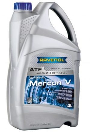 Ulei pentru transmisie automata RAVENOL ATF Mercon V 1212101-004, volum 4 litri, semi sintetic – imagine produs