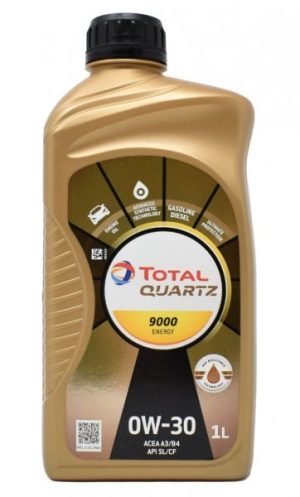 Ulei motor TOTAL Quartz 9000 Energy 0W30 213767, volum 1 litru, ACEA A3/B4, sintetic – imagine produs