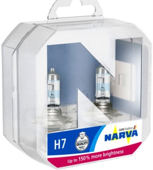 Set 2 becuri far H7 55W 12 V, Range Power 150 NARVA 48071RPNVAS2 – imagine produs