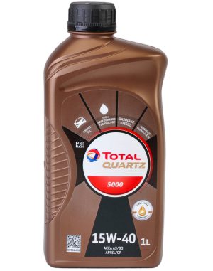 Ulei motor TOTAL Quartz 5000 15W40 216591, volum 1 litru, sintetic – imagine produs