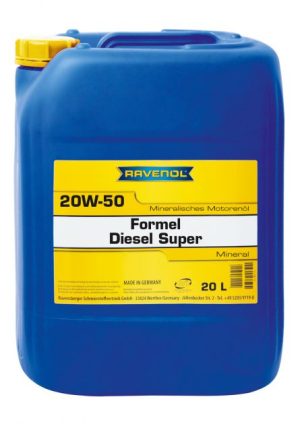 Ulei motor RAVENOL Formel Diesel 20W50 1123220-020, volum 20 litri, mineral – imagine produs