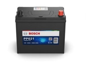 Baterie auto, de pornire, BOSCH Power Plus Line 0 092 PP0 210, tensiune 12 V, amperaj 45 Ah, curent pornire 330 A, borna normala dreapta + – imagine produs