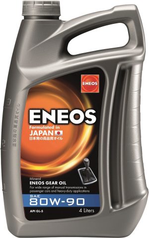 Ulei transmisie manuala ENEOS GEAR OIL 80W90 E.GEAR80W90/4, volum 4 litri, mineral – imagine produs