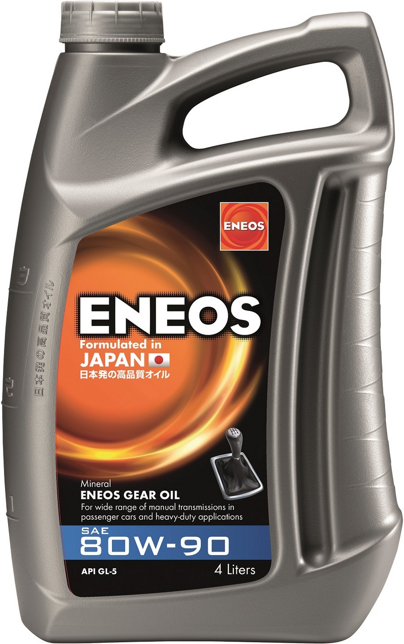 Ulei transmisie manuala ENEOS GEAR OIL 80W90 E.GEAR80W90/4, volum 4 litri, mineral Ulei transmisie manuala ENEOS GEAR OIL 80W90 E.GEAR80W90/4, volum 4 litri, mineral – imagine produs
