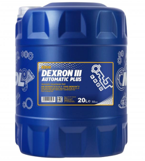 Ulei transmisie automata MANNOL Automatic Plus ATF Dexron III MN8206-20, volum 20 litri, sintetic – imagine produs