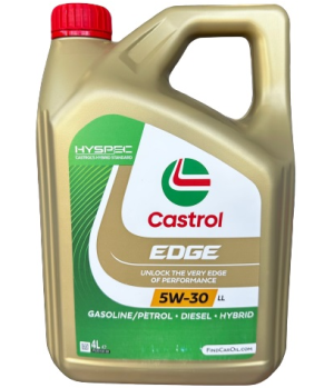 Ulei motor CASTROL Edge LL 5W30 15668B, volum 4 litri, sintetic – imagine produs