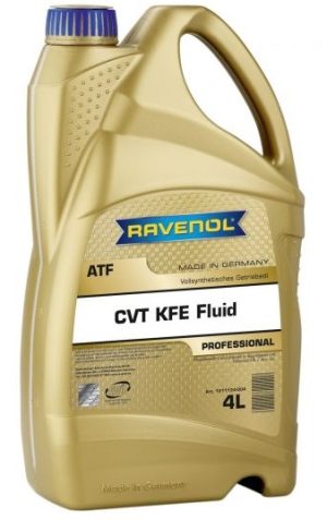 Ulei pentru transmisie automata RAVENOL ATF CVT KFE Fluid 1211134-004, volum 4 litri, sintetic – imagine produs