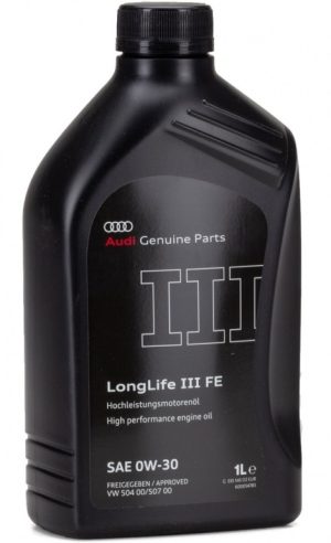 Ulei motor VW Group Longlife III 0W30 AUDI GS55545D2EUR, volum 1 litru, 504.00/507.00 – imagine produs