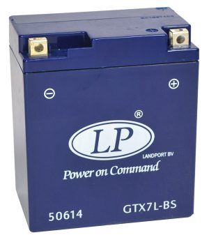 Baterie moto LANDPORT GTX7L-BS, 12 V, 6 Ah, 100 A, cu gel – imagine produs