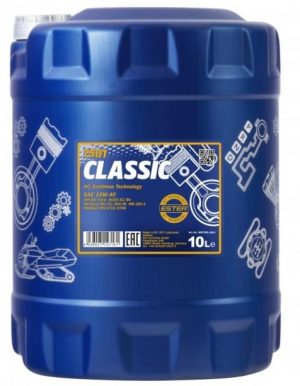 Ulei motor MANNOL Classic 10W40 MN7501-10, volum 10 litri, sintetic – imagine produs