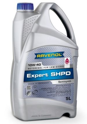 Ulei motor RAVENOL EXPERT SHPD 10W40 1122105-005, volum 5 litri, semi sintetic – imagine produs