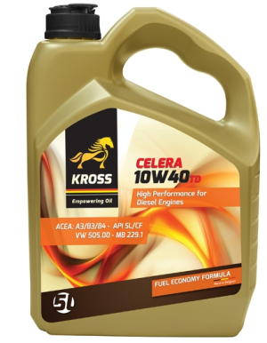 Ulei motor KROSS CELERA TD 10W40 P03021-KRO005, volum 5 litri, semi sintetic – imagine produs