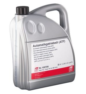 Ulei cutie viteze automata FEBI BILSTEIN 100706, albastru, volum 5 litri – imagine produs
