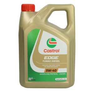 Ulei motor CASTROL EDGE Turbo Diesel 5W40 1535BA, volum 4 Iitri, sintetic – imagine produs
