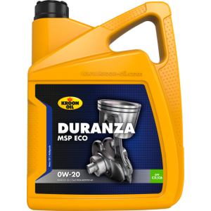 Ulei motor KROON OIL Duranza MSP ECO 0W20 37126, volum 5 litri, sintetic – imagine produs