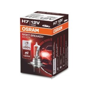 Bec 12 V, H7 55 W Night Breaker Silver +100, OSRAM 64210NBS – imagine produs