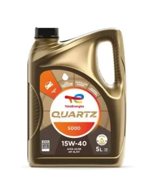Ulei motor TOTAL Quartz 5000 15W40 216606, volum 5 litri, sintetic – imagine produs