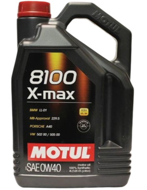 Ulei motor MOTUL 8100 X-MAX 0W40, volum 4 litri, sintetic – imagine produs