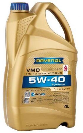 Ulei motor RAVENOL VMO 5W40 1111133-004, volum 4 litri, sintetic – imagine produs