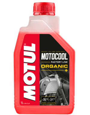 Antigel moto MOTUL MOTOCOOL FACTORY LINE, -35 Celsius, 1 litru, rosu – AutoRival | AutoRival
